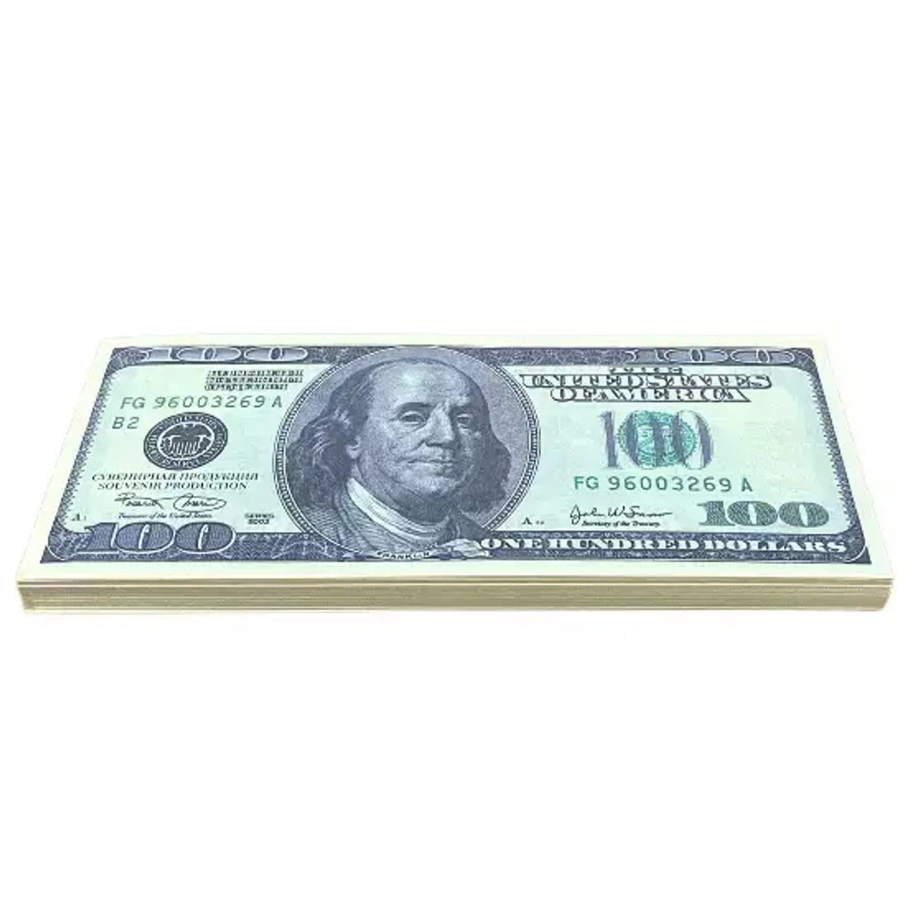 Блокнот пачка 100 $