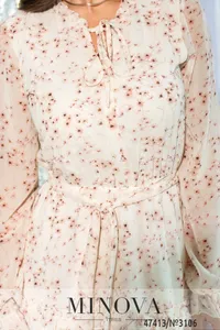Платье 3106-молочный Minova