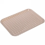 Поднос бамбуковый «Eco Life» 38,5*27см, цветы