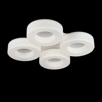 SL886.552.04 Светильник потолочный ST-Luce белый/ LED 4*24W 4100K LORDIN