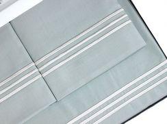 Постельное белье LINE  бирюзовый deluxe TIVOLYO HOME Турция