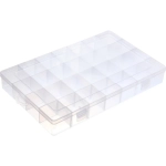 Органайзер для хранения мелочей, 28 ячеек «ИДЕЯДОМА», прозрачный, 34,5*21,8см (наклейка Селфи)