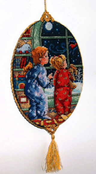 "В ожидании чуда"-08699 вышивка