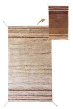 Двусторонний стираемый ковер Lorena Canals Twin Toffee XS (80 x 140 см)