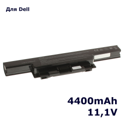 Аккумулятор AnyBatt 4400mAh для ноутбука Dell Studio 1450, 1457, 1458 (312-4000, U600P)
