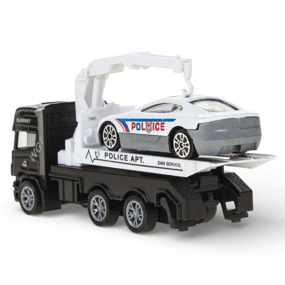 Автовоз ин. + машинка, коробка W2215-7A