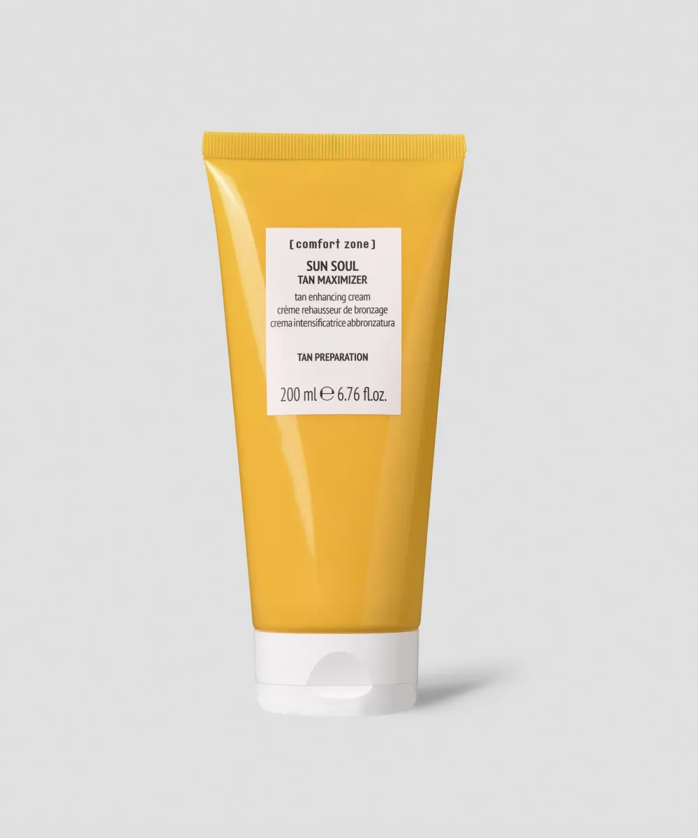 COMFORT ZONE SUN SOUL TAN MAXIMIZER Крем усилитель загара для лица и тела 200 мл