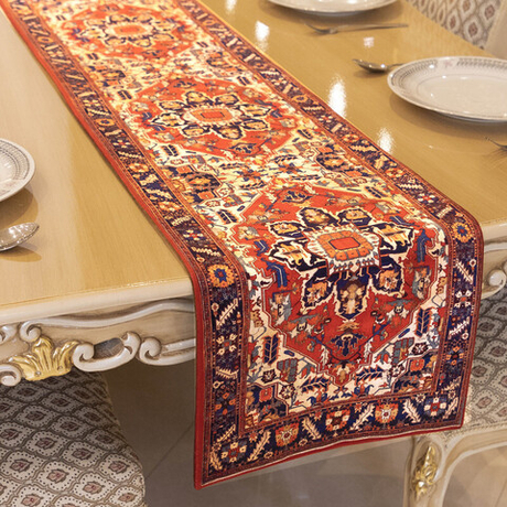 Иранская скатерть дорожка бархатная 2709813 Иран
