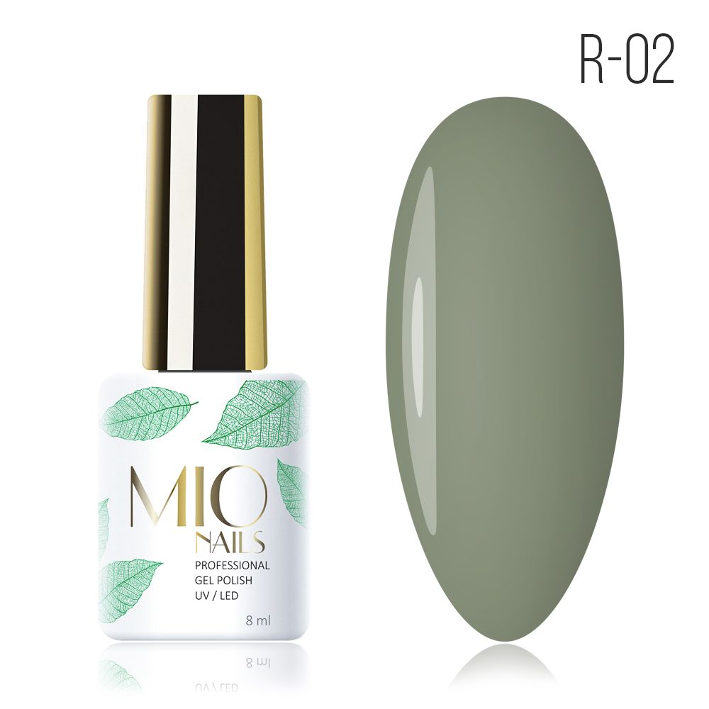 Mio Nails R-02 Зеленый чай, 8 мл