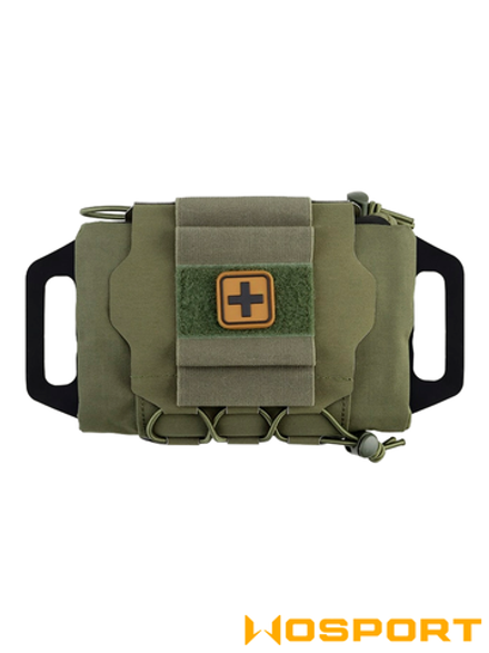 Подсумок медицинский WoSporT Rapid Deployment IFAK Kits (Medium) (BP-87-RG). Олива