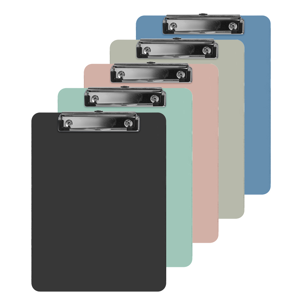 Клипборд формат А5, планшет с зажимом для бумаги и документов, 1 шт, DLOFFICE, пластиковый, размер 22*15 см