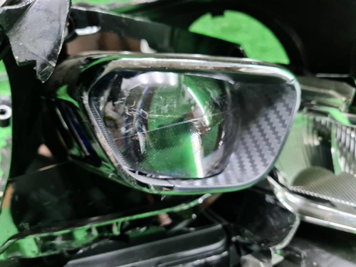Битая Фара правая Mercedes AMG GT X290 (17-24) LED