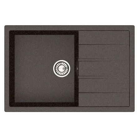 Кухонная мойка GLANZ J161-G38 750x505мм Царский янтарь
