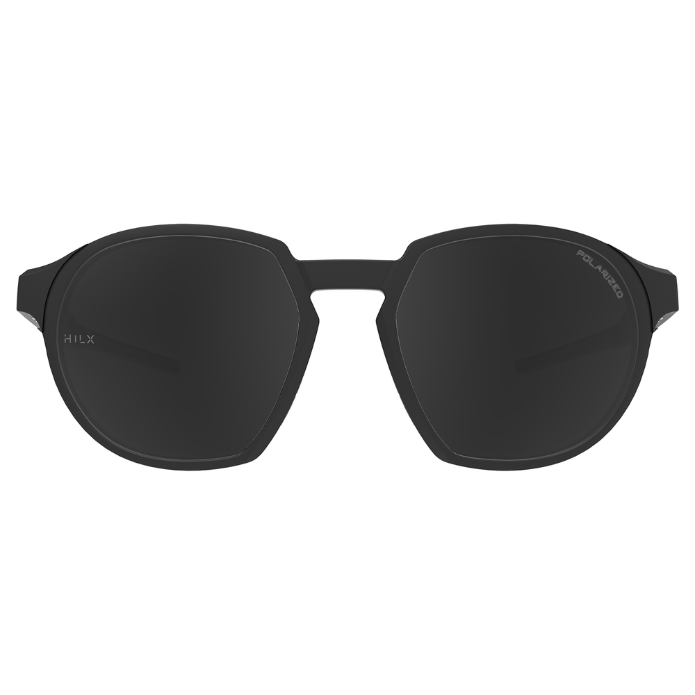 HILX Orion / Matt Solid Black / Black Polarized Lens