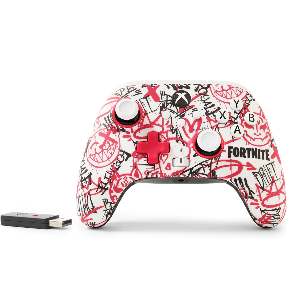 Беспроводной геймпад Xbox PowerA Wireless Controller Fortnite (Белый)