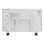 Конвектор электрический DENZEL XCE-1500, 230 В, 1500 Вт, белый, сушилка, колеса, Х-элемент 98131