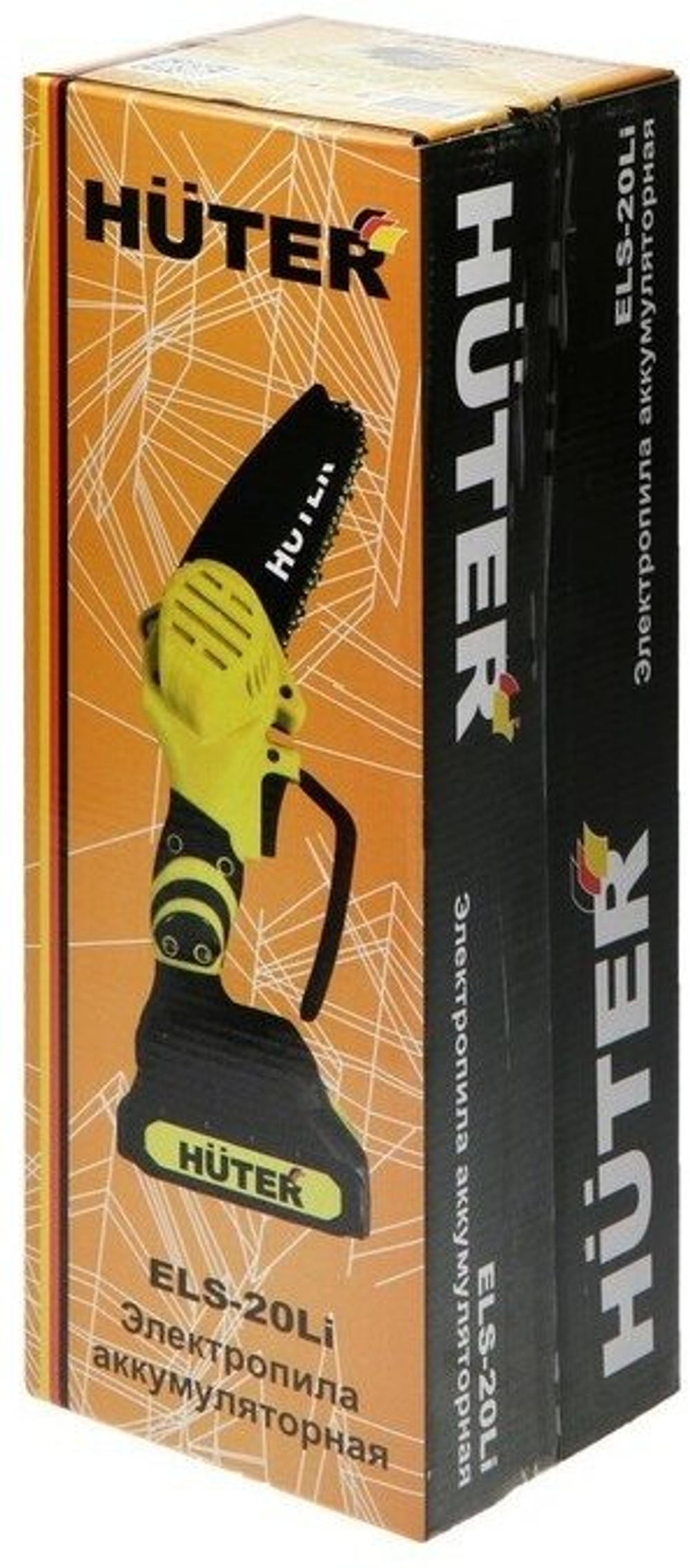 Электропила Huter ELS-20Li, аккумуляторная, прорезиненная рукоять
