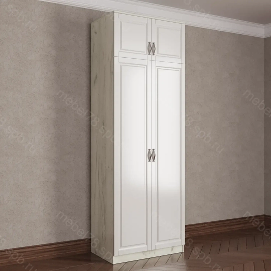 Шкаф распашной с антресолью 2/1 (мадес)