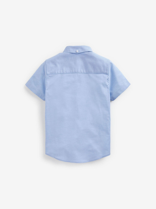 Рубашка с коротким рукавом для мальчика Next T29-269, Голубой