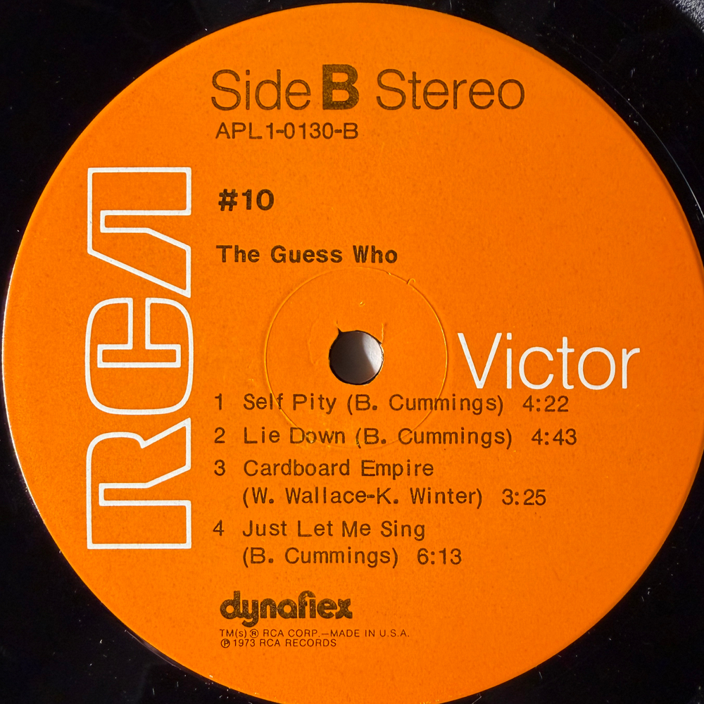 The Guess Who ‎– #10 (США 1973г.)