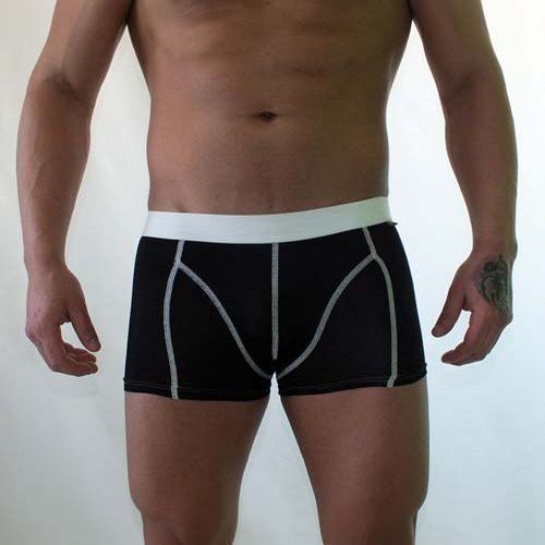 Трусы мужские боксеры черные Van Baam VB-102-RX02  38098