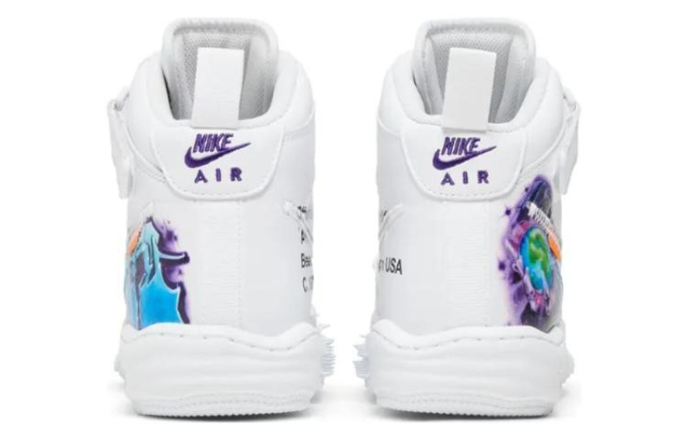 Кроссовки Off-White X Nike Air Force 1 "Graffiti"