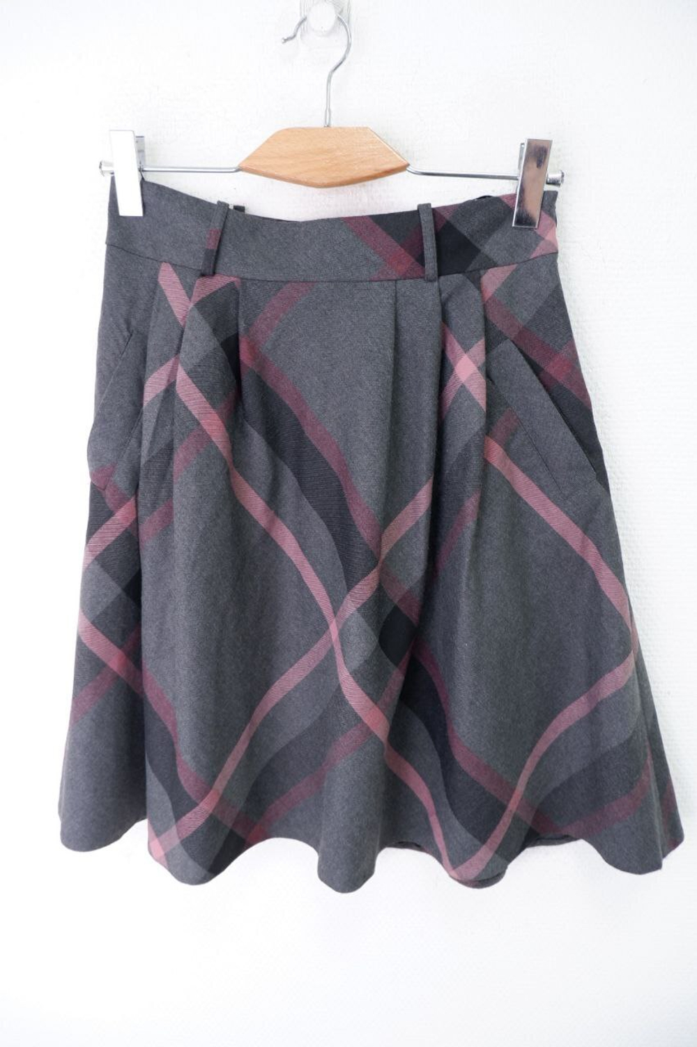 Юбка Emka Fashion в клетку 44 размер