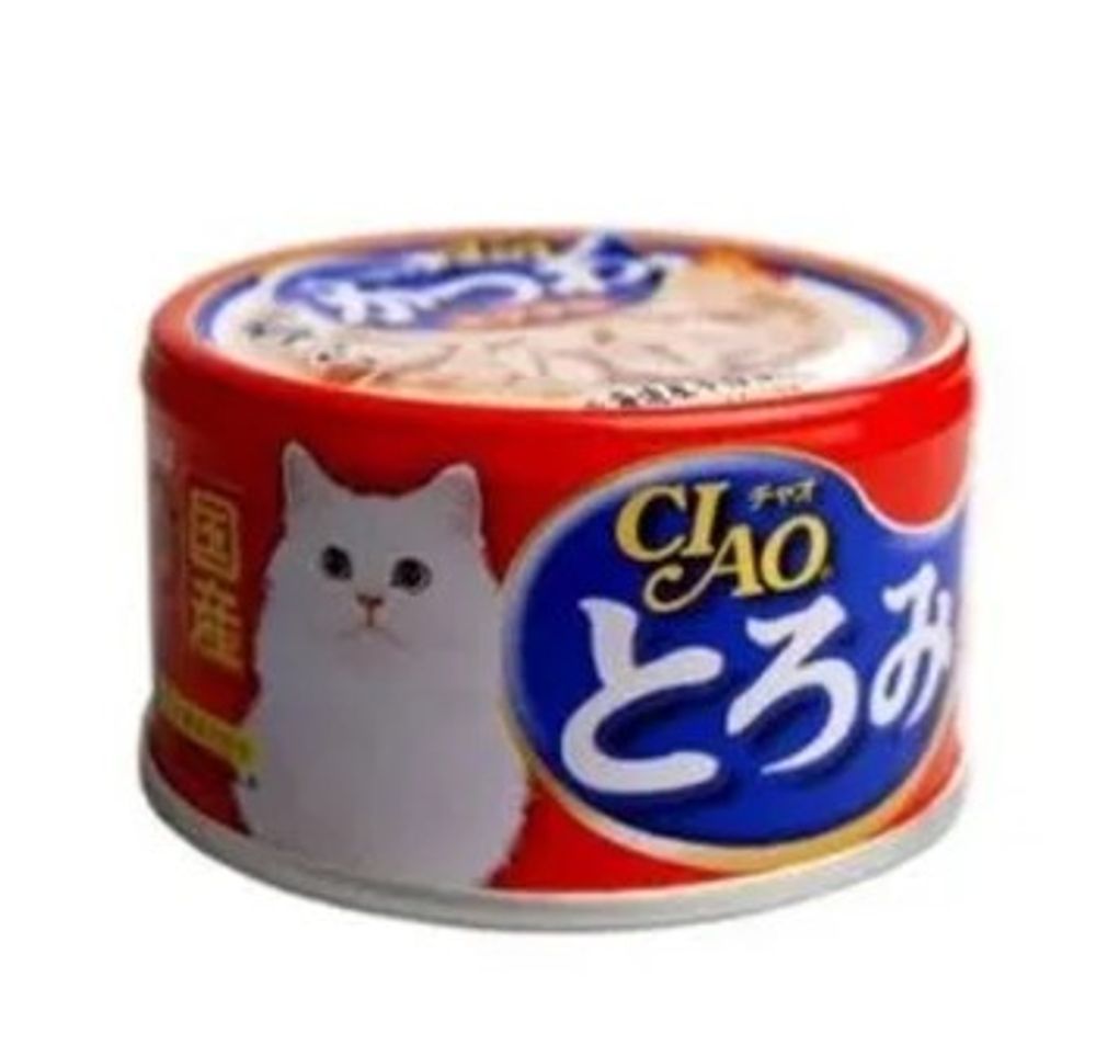 Влажный корм для кошек INABA ТОРОМИ с куриным филе, тунцом кацуо, со вкусом морского гребешка, в бульоне Влажный корм для кошек INABA ТОРОМИ с куриным филе, тунцом кацуо, со вкусом морского гребешка, в бульоне