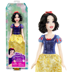 Disney Princess - Королевская кукла Снежная королева и семь гномов HLW08