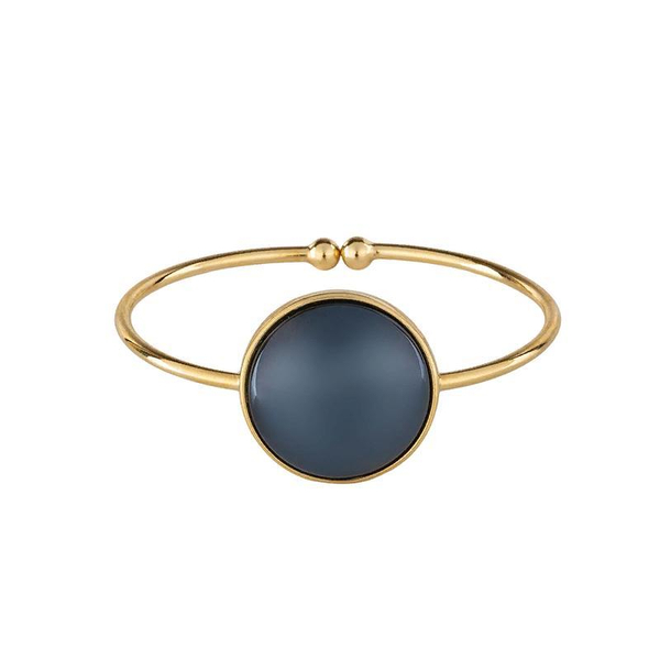Браслет Possebon Pearl Black Agate C1374.4 BW/G