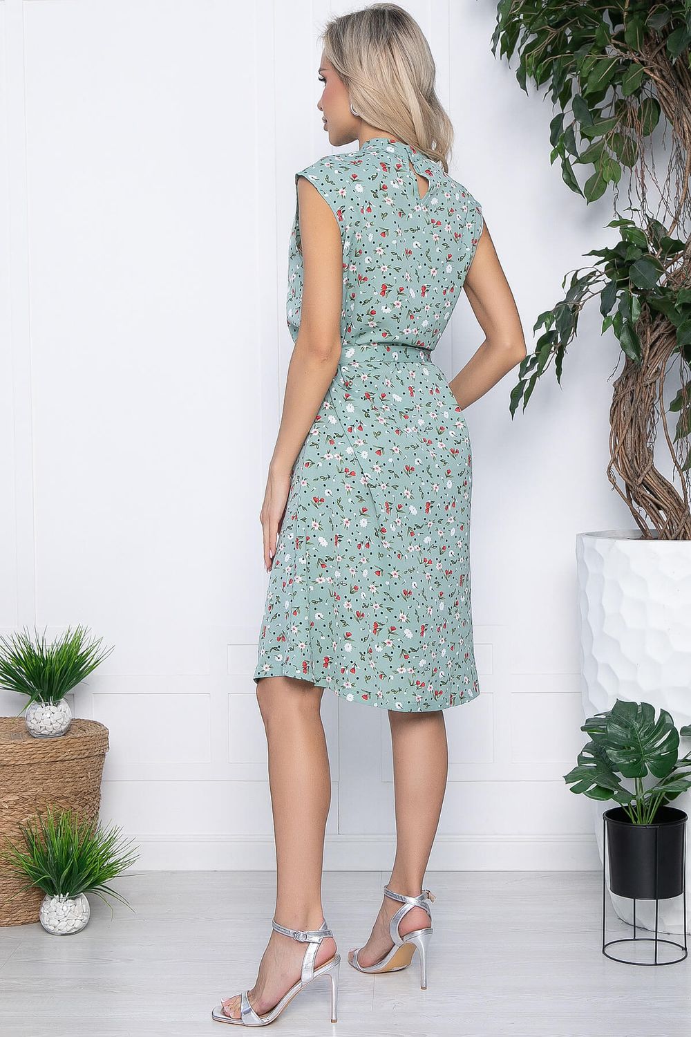 Платье Дарла (зеленое) П10711 LT Collection