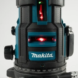 Makita, лазерный уровень, 360, красный луч, 5 линий