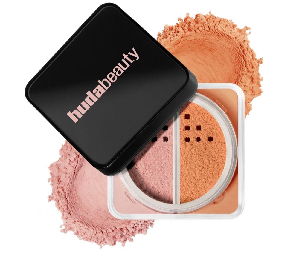 Easy Bake Loose Powder Duo — фиксирующая рассыпная пудра - HUDA BEAUTY - SEPHORA -