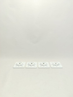 Крепление для мебельных ножек Ширина 7 см, диаметр отв 10мм/ 4 штуки