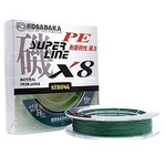 Шнур Kosadaka Super Line PE X8 150м 0.14мм 11.8кг Dark Green