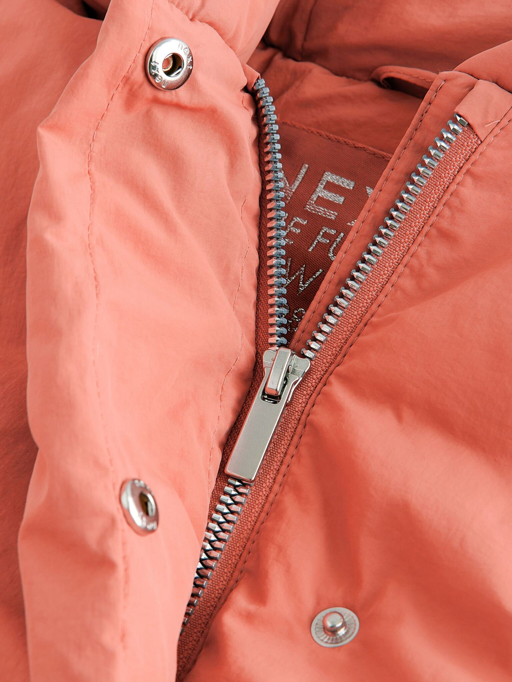 Куртка утепленная с капюшоном для девочки Next E25-188, Персиковый