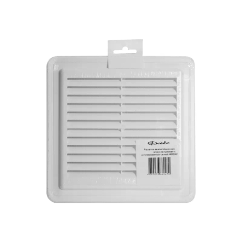 Решетка вентиляционная 150х150 ж/нак разъем с москитной сеткой ФЛЕКС