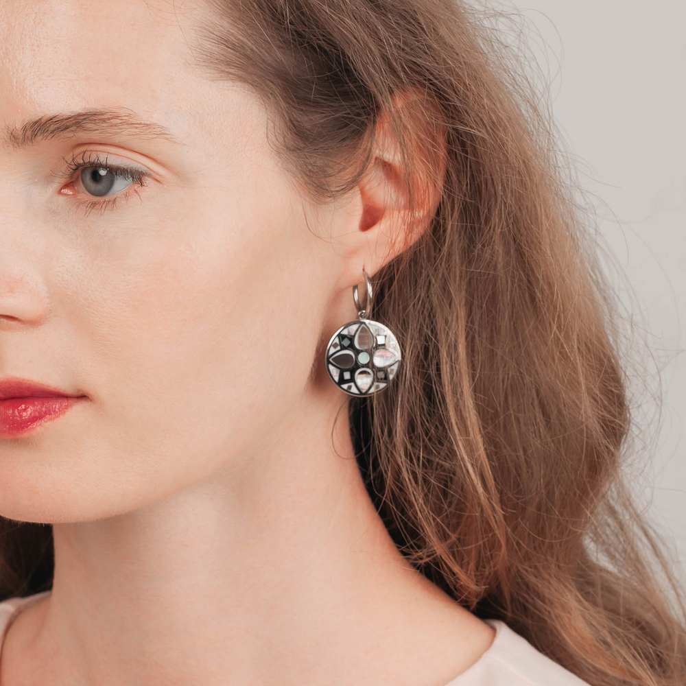 Серьги Fiore Luna AE01688-2 BW/S