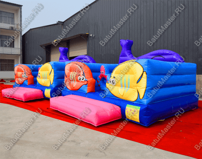 Коммерческий надувной батут "Морское царство 2"