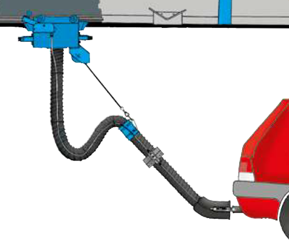 Рельсовая вытяжная система Filcar TEST-LINE-VX-18