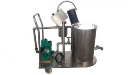 Self Suction Cyclic Type Fluids Mixer