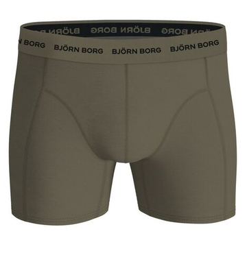 Мужские спортивные боксеры Bjorn Borg Cotton Stretch 3P - green/print/black