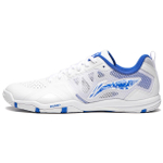 Li Ning Hawkeye 2.0 PRO Slip Resistant Abrasion Resistant Low top Table Tennis Shoes Unisex White Blue