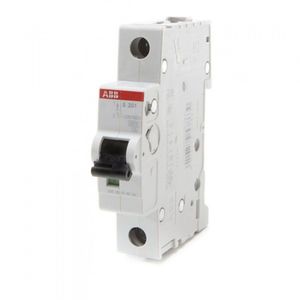 Автоматический выключатель ABB S201-C0.5, 1P C 0.5A Icu=10kA 1M 2CDS251001R0984
