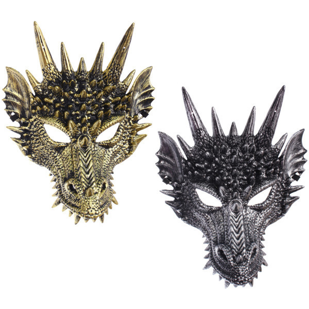 Маска карнавальная «Величественный дракон», микс