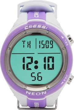 Подводный компьютер Cressi Neon Бело-фиолетовый