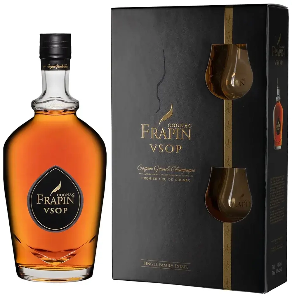 Frapin VSOP Grand Cru Du Cognac 0,7л. + 2 glass