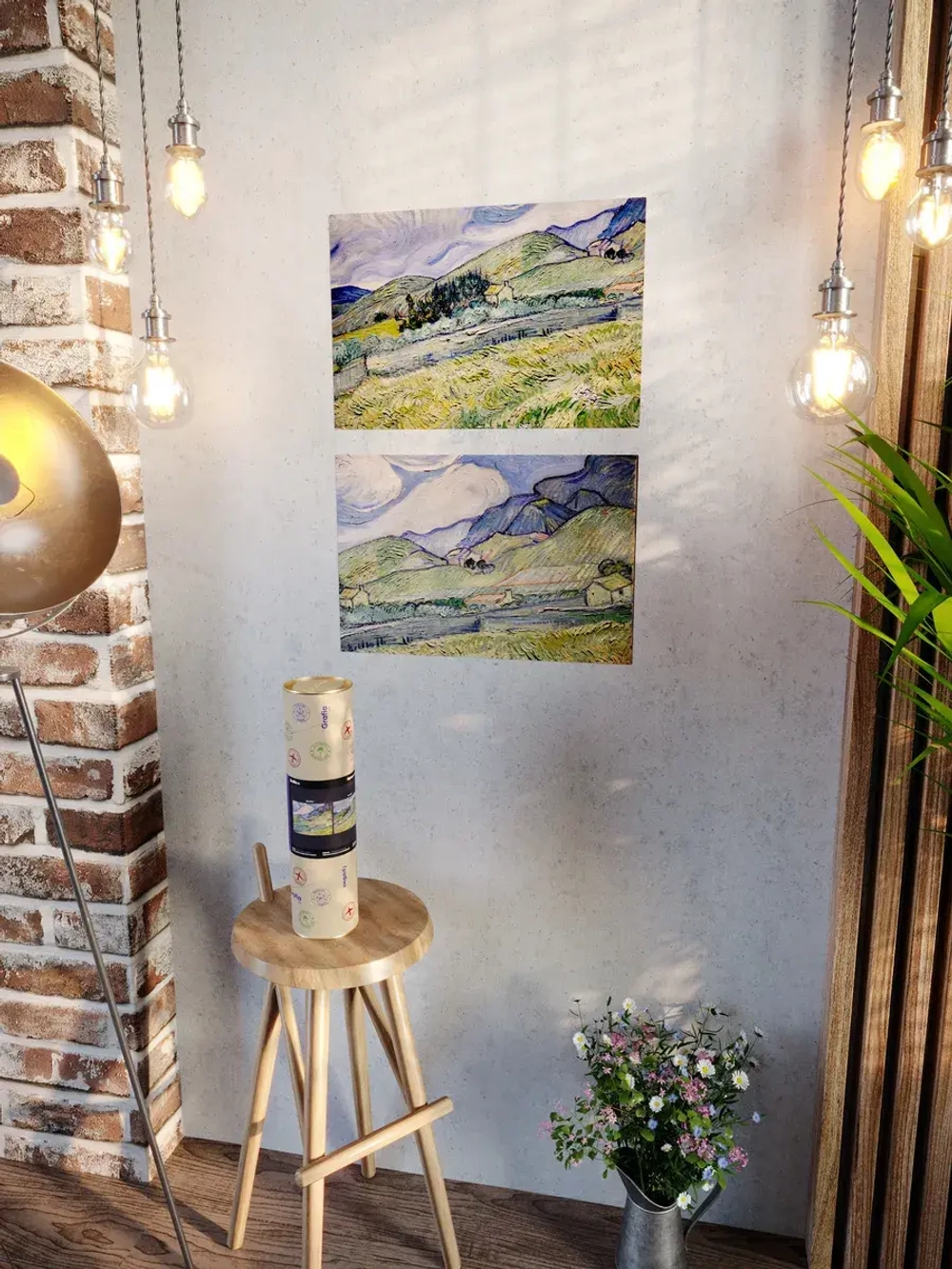 Картины-наклейки на стену для декора интерьерные №71