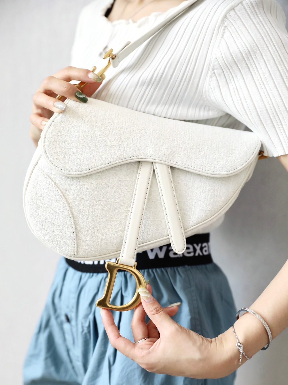 Christian Dior Saddle Bag 25 cm