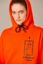 Худи Adult/Child Оранжевый